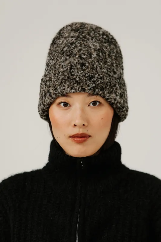 Bare Knitware | Colette Boucle Beanie - Melange sold by Fort