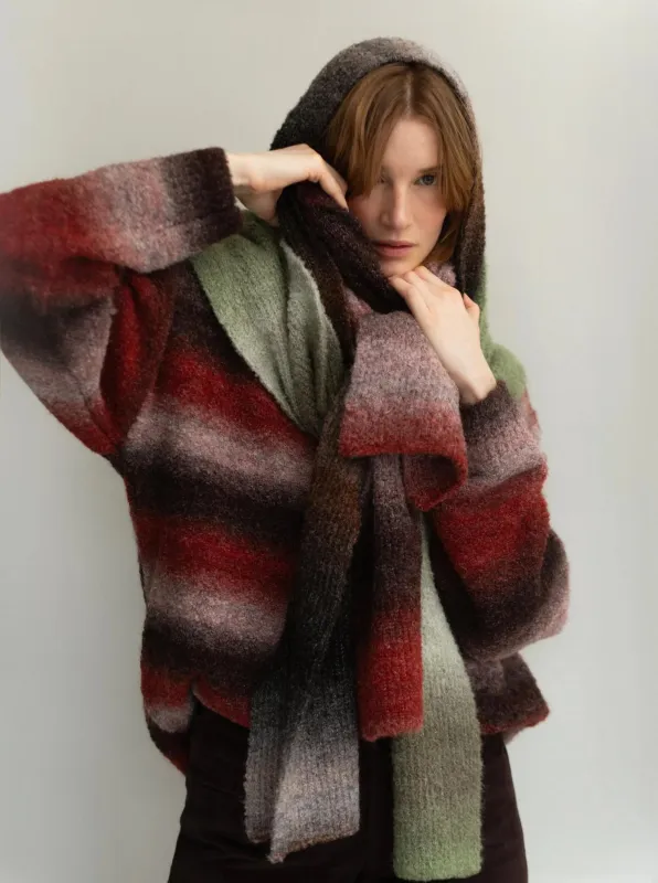 Paper Label | Rune Scarf - Ember Mix sold by Fort