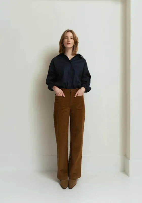 Paper Label | Wilma Pant - Tobacco sold by Fort