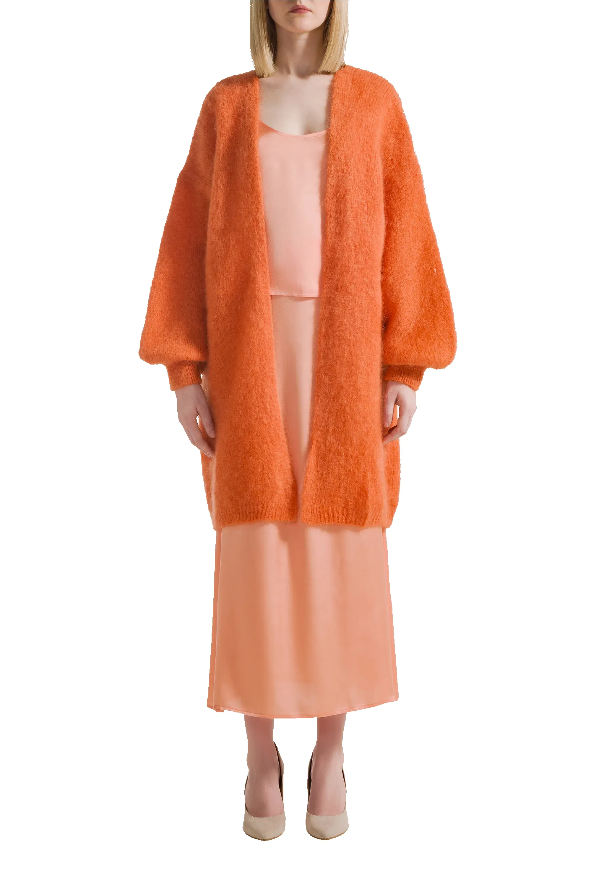 American Dreams | Lee Midi Cardigan - Beige sold by Fort product image thumbnail 2