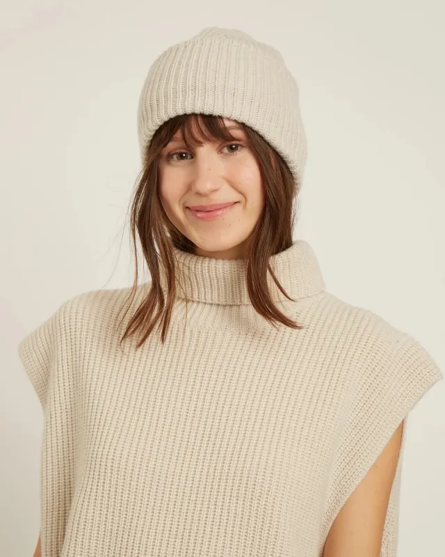 Naif | Lucy Beanie - Chalk sold by Fort