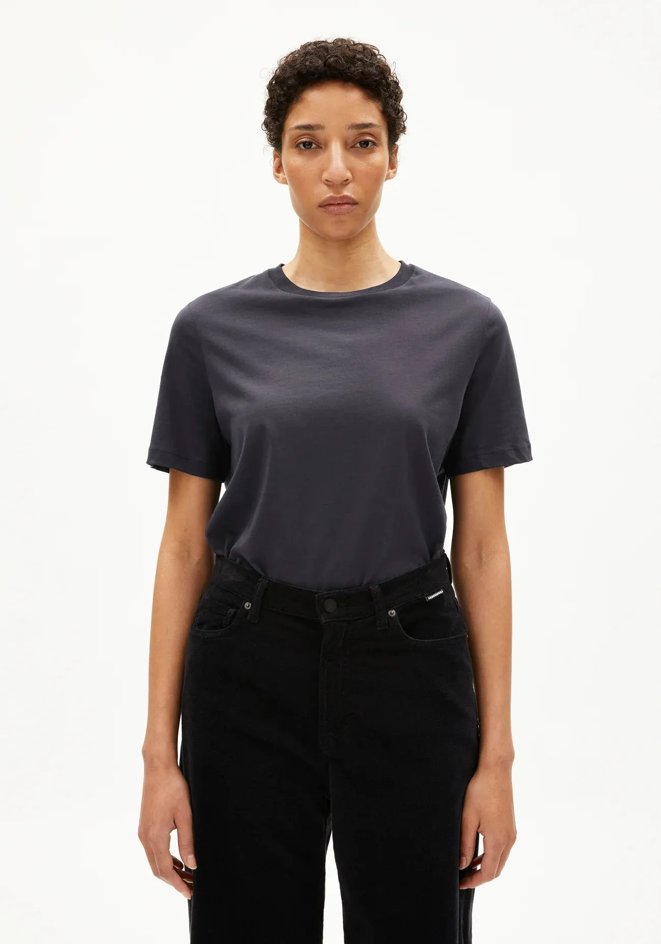 ARMEDANGELS | Lualaa Shirts - Dark Steal sold by Fort