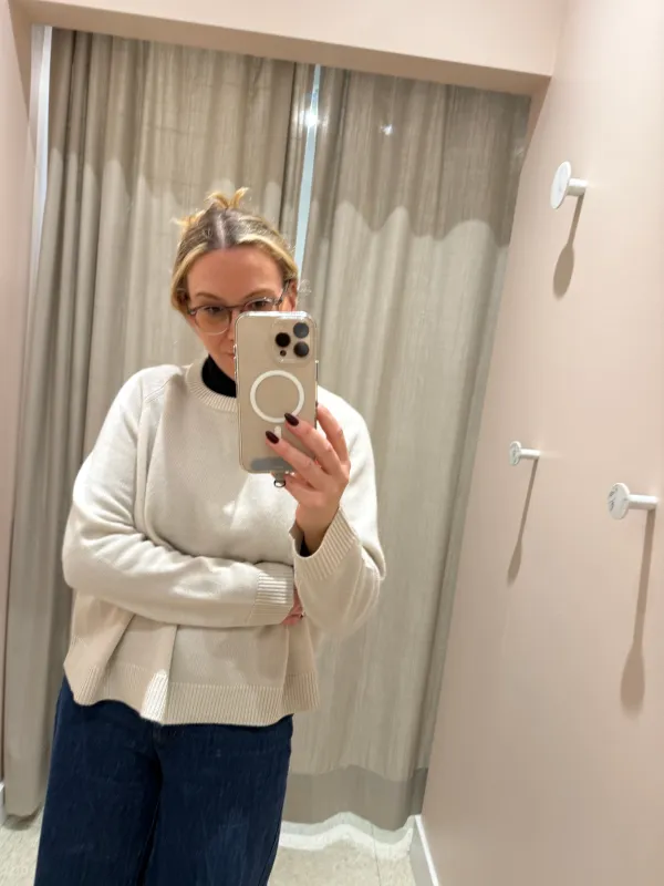 Naif | Estrella Sweater - Chalk sold by Fort