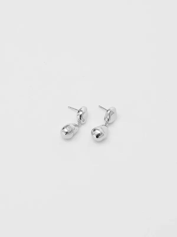 Wolf Circus | Pinto Earrings in Sterling Silver sold by Fort