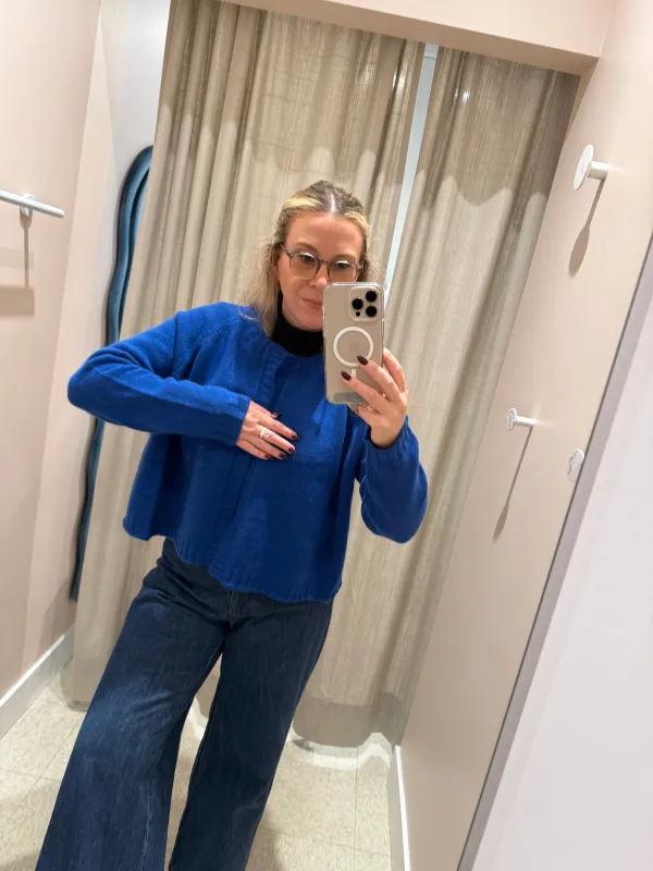 Naif | Filla Cardigan - Saphire sold by Fort