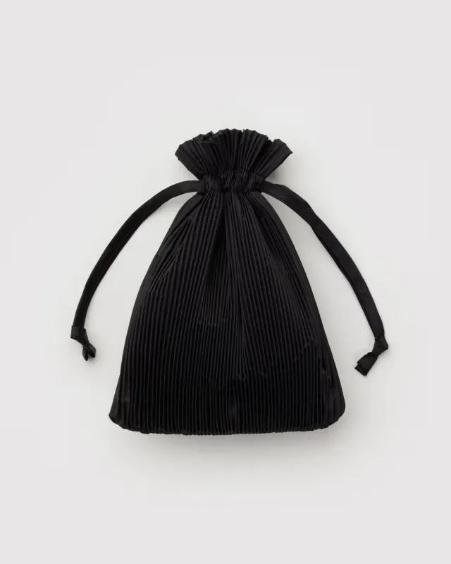 Baggu | Pleated Baggu - Black sold by Fort