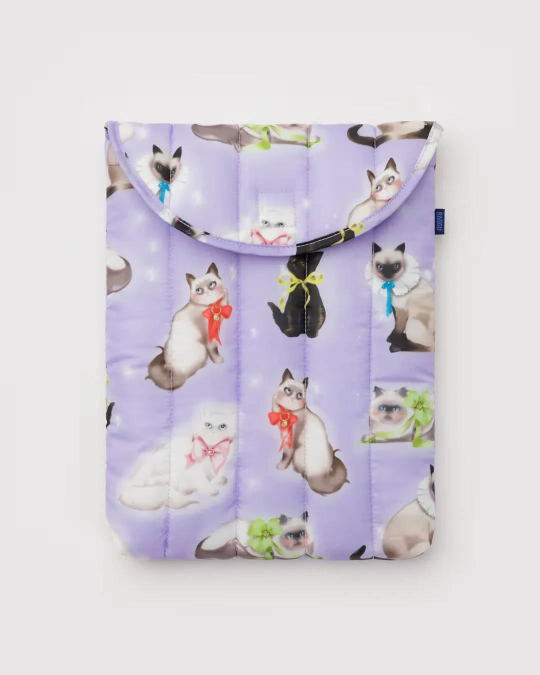 Baggu | Puffy Laptop Sleeve - 13"/14" - Fancy Cats sold by Fort product image thumbnail 2