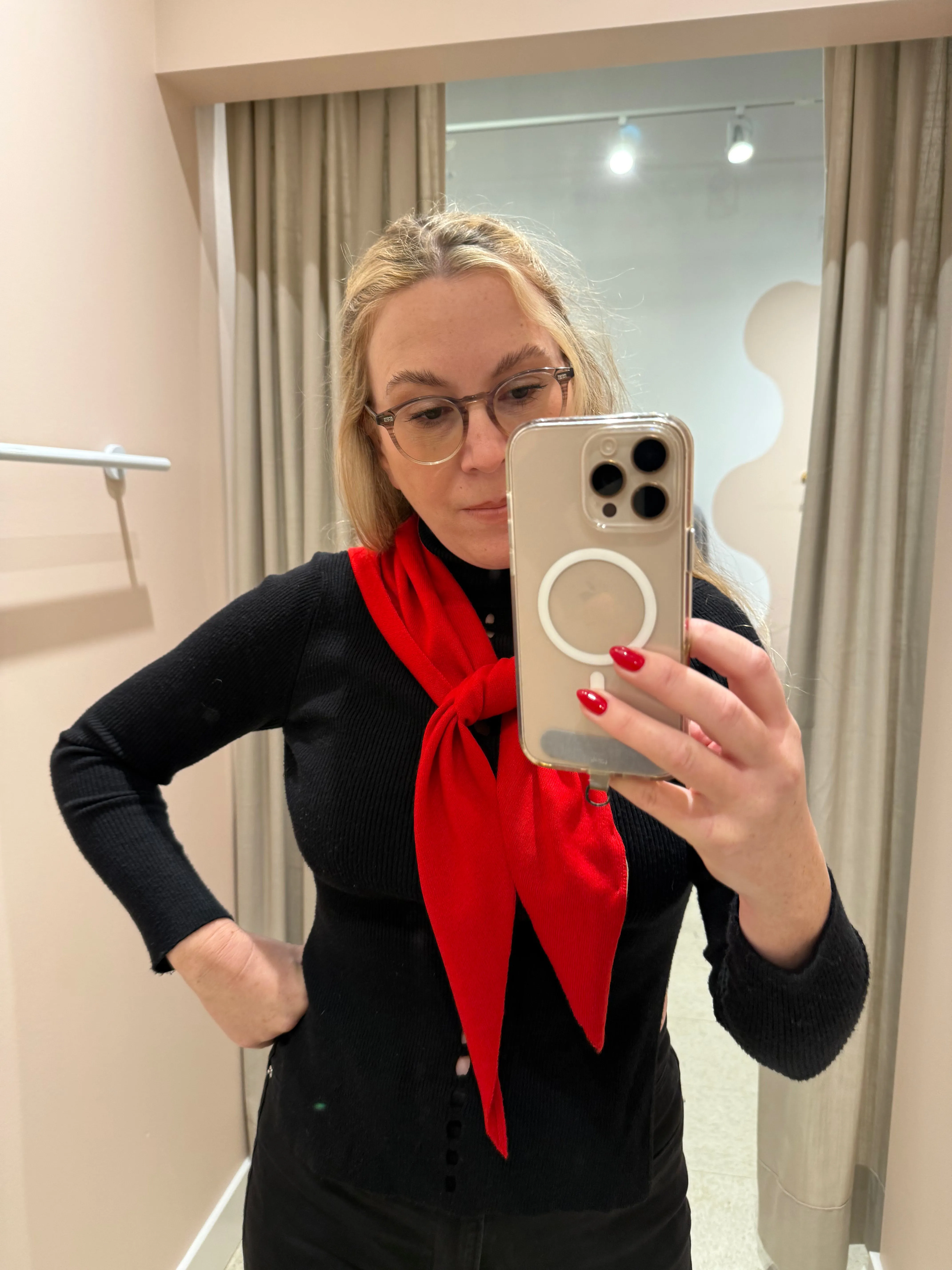 Naif | Josianne Scarf - Red sold by Fort product image thumbnail 3