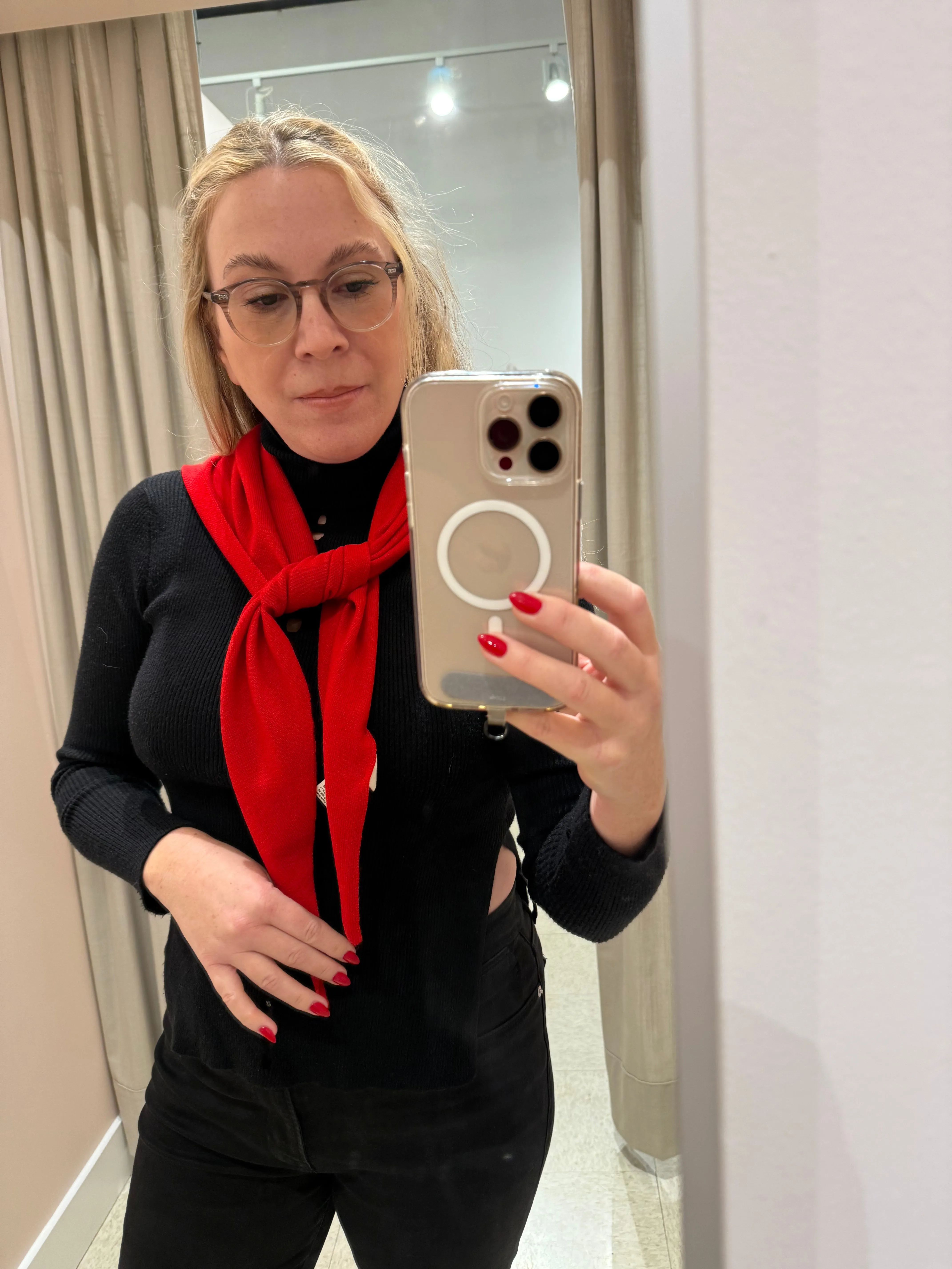 Naif | Josianne Scarf - Red sold by Fort product image thumbnail 2