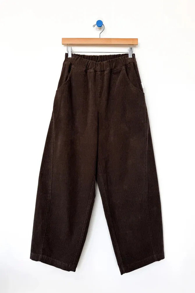 Le Bon Shoppe | Corduroy Arc Pants - Chocolate sold by Fort product image thumbnail 2