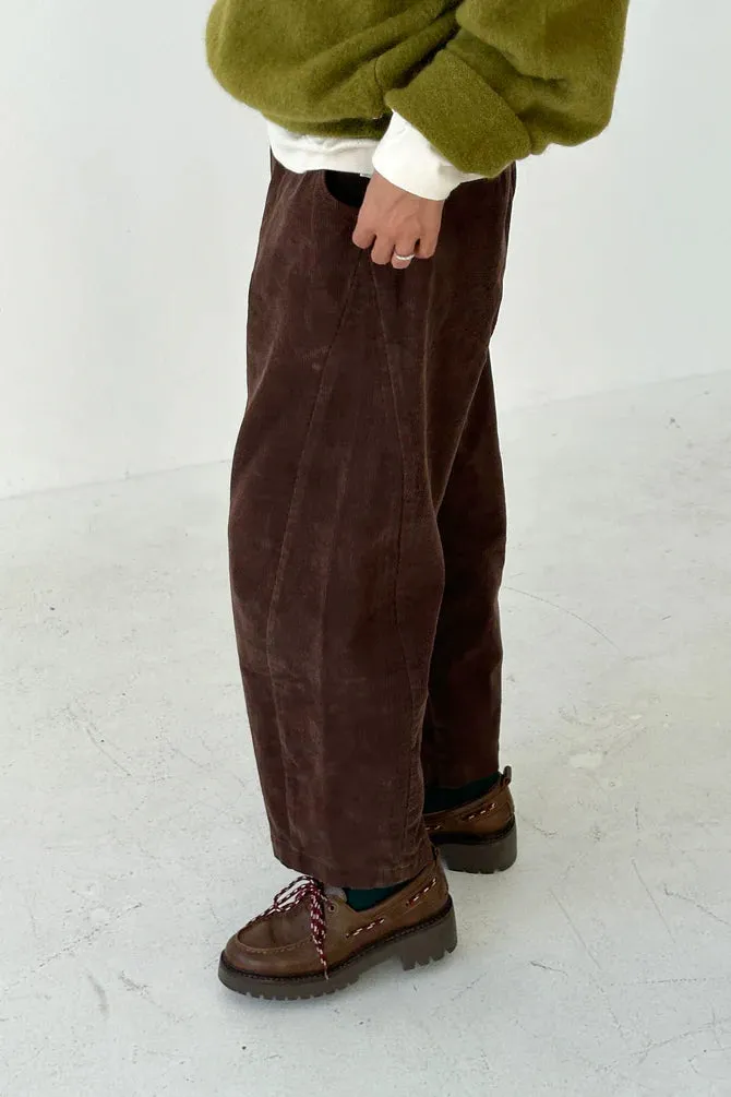 Le Bon Shoppe | Corduroy Arc Pants - Chocolate sold by Fort product image thumbnail 3
