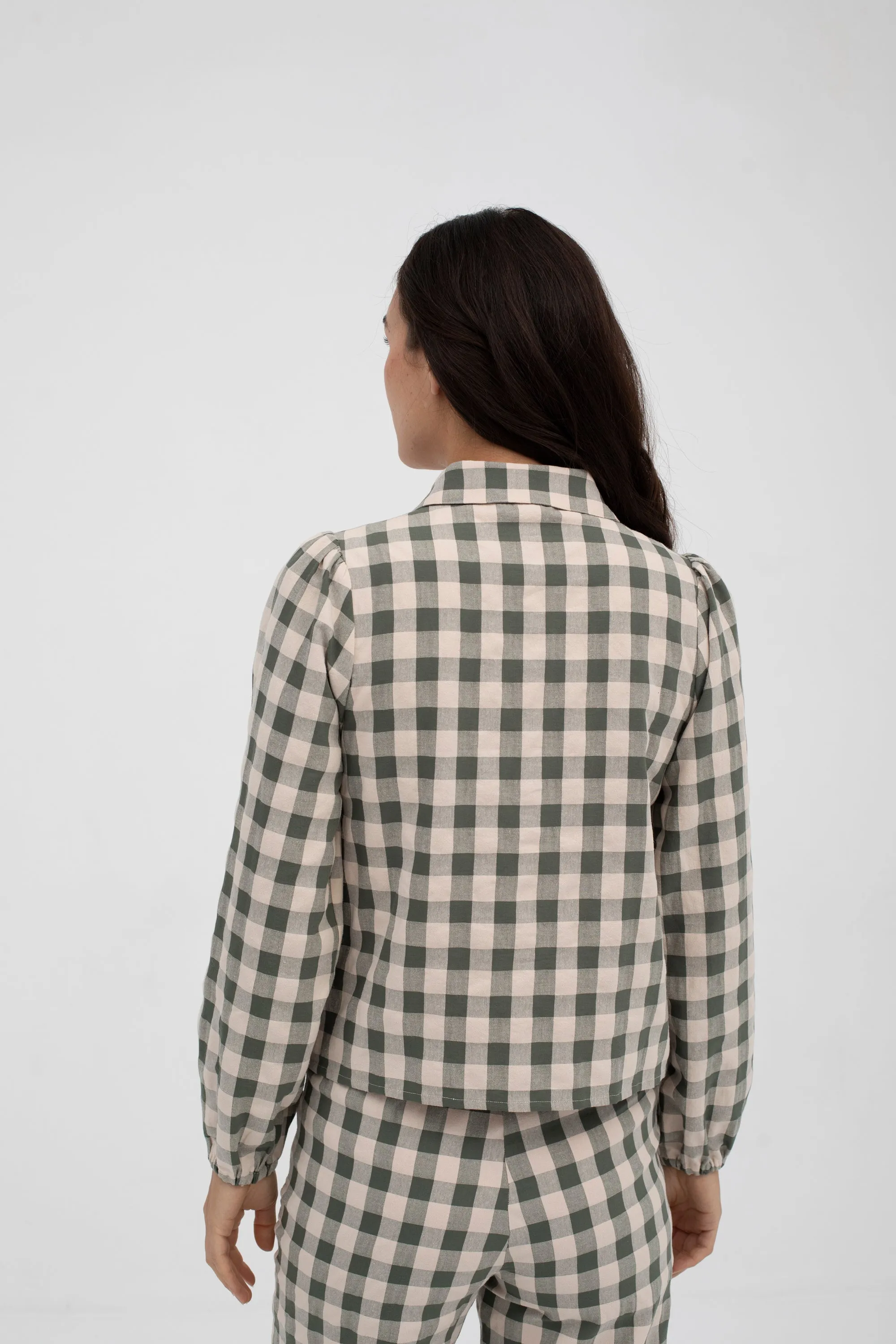 Mus & Bombon | Marlene Blouse - Dark Green sold by Fort product image thumbnail 2