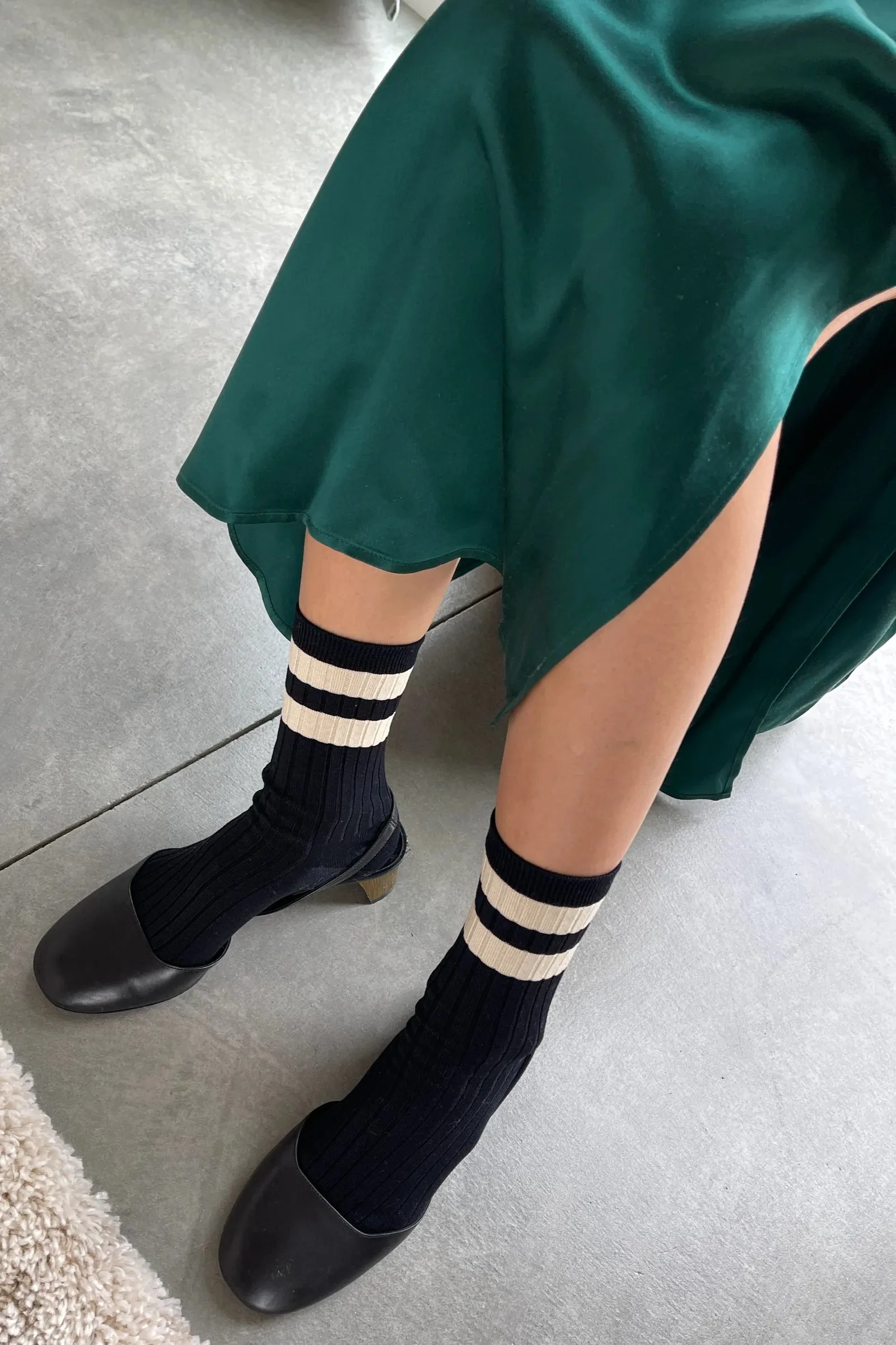 Le Bon Shoppe | Her Varsity Socks - Multiple Colours sold by Fort product image thumbnail 2