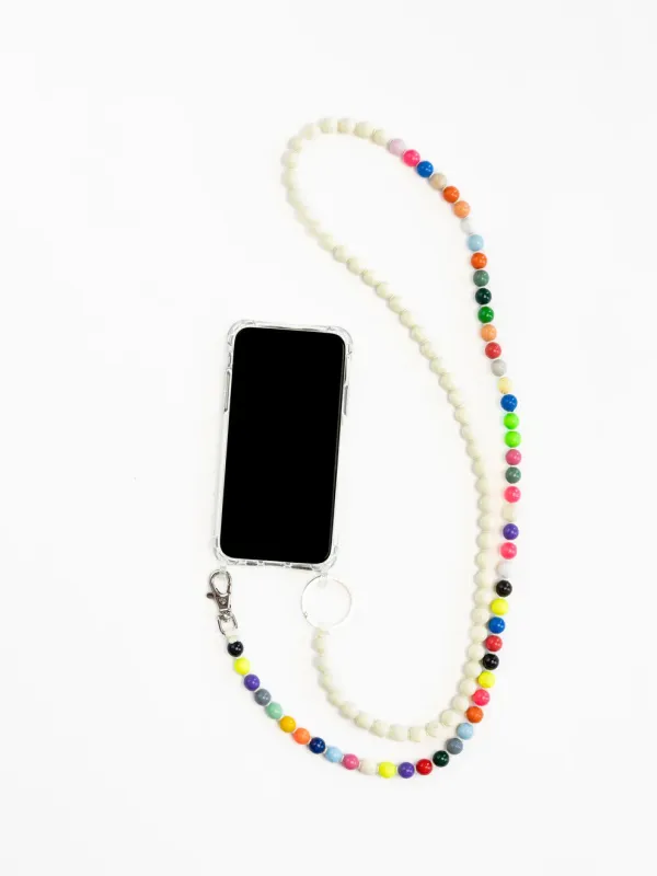 Ina Seifart | Perlen Handykette Phonenecklace - Multimix/Duo sold by Fort