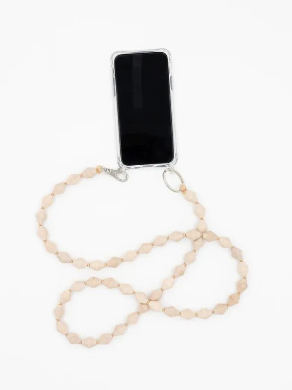 Ina Seifart | Zickzack Handykette - Natural sold by Fort