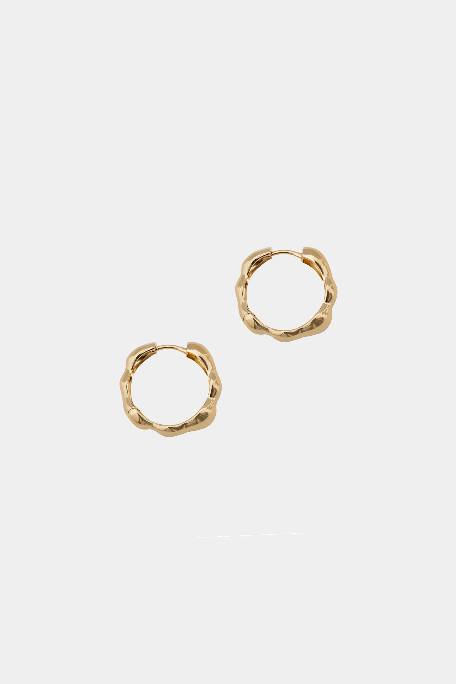 Kara Yoo | Lara Hoops, Medium - Gold sold by Fort product image thumbnail 2