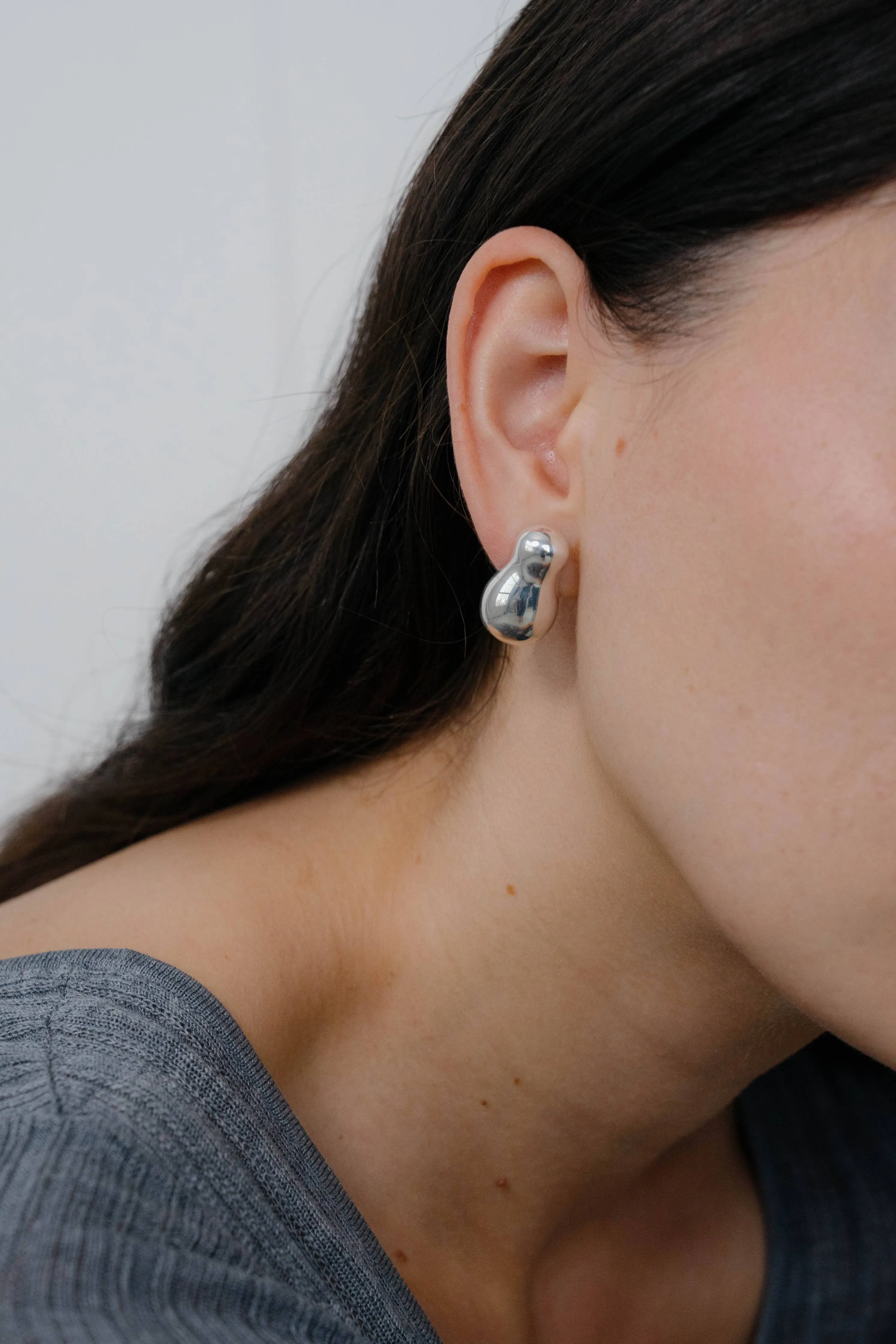 Kara Yoo | Willa Studs - Silver sold by Fort product image thumbnail 4