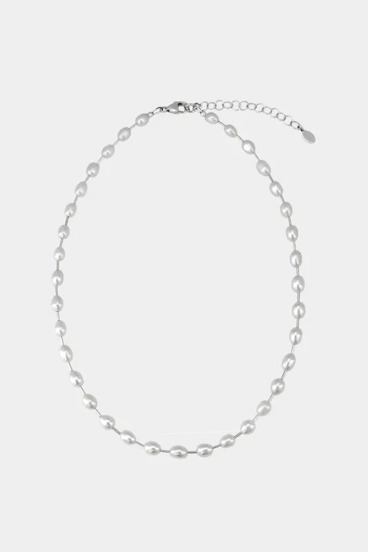 Kara Yoo | Mila Necklace - Silver sold by Fort