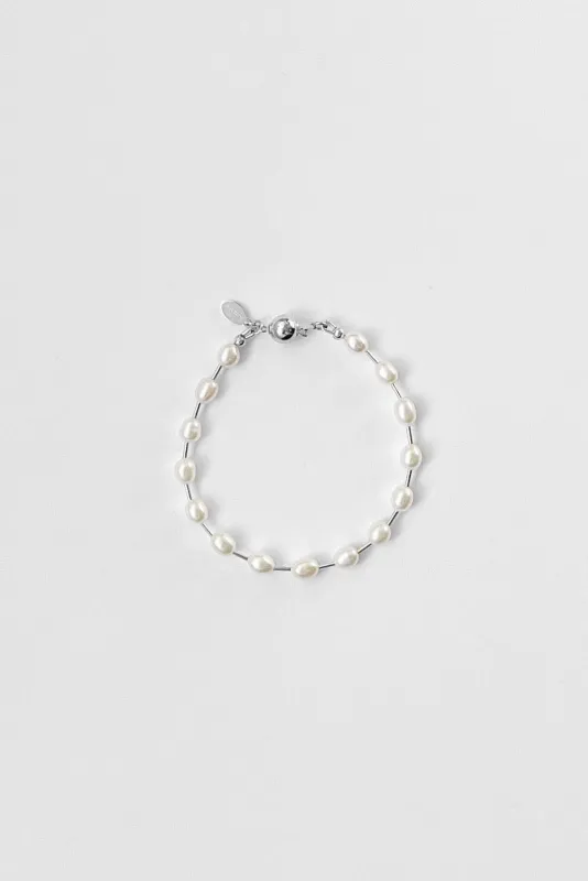 Kara Yoo | Mila Bracelet - Silver made by Kara Yoo