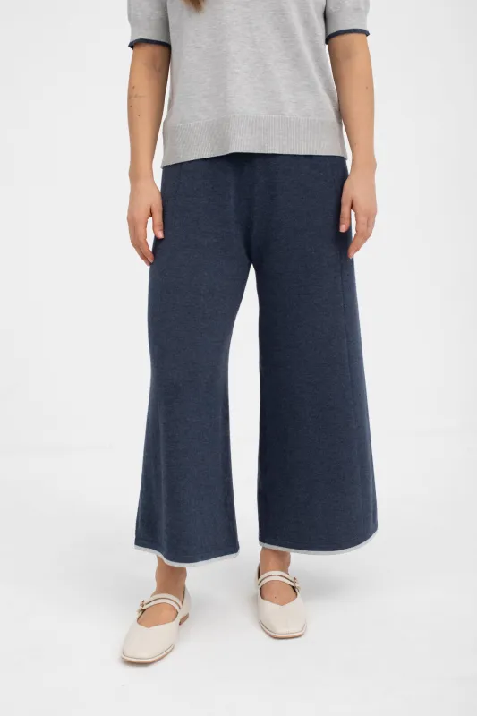 Mus & Bombon | Naka Pant - Navy sold by Fort