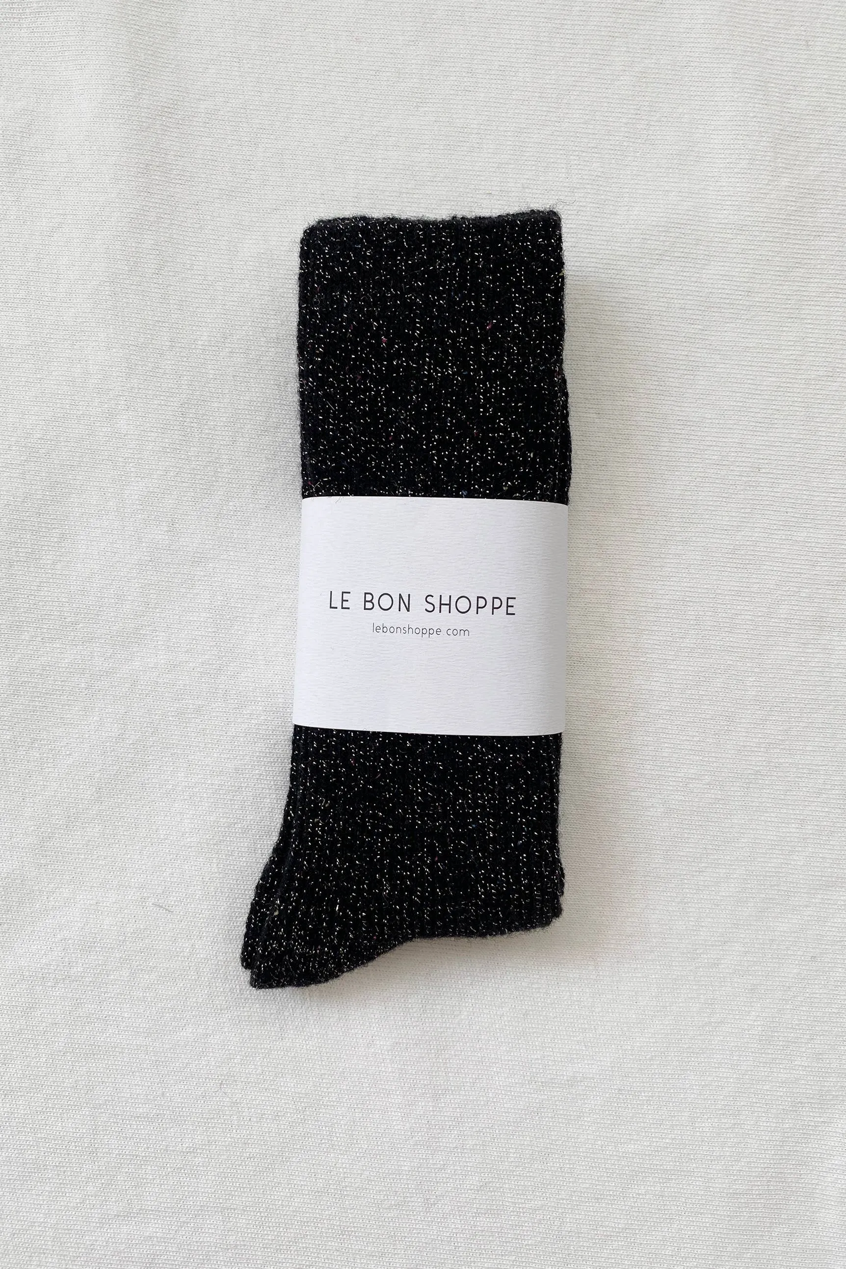 Le Bon Shoppe | Winter Sparkle Socks - Black sold by Fort product image thumbnail 5