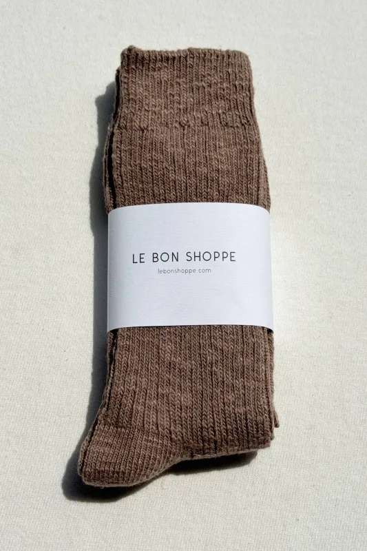 Le Bon Shoppe | Cottage Socks - Flax sold by Fort