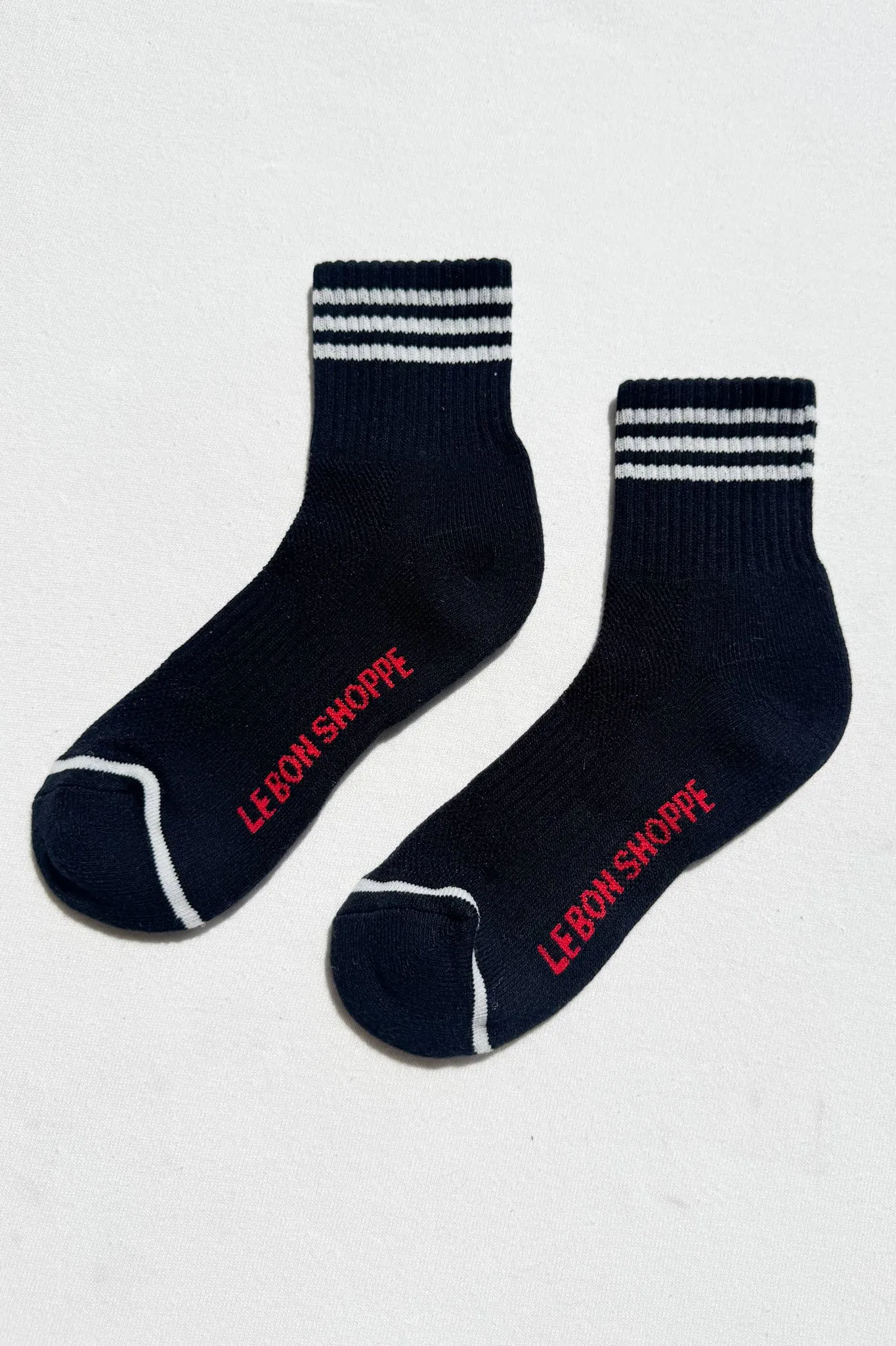 Le Bon Shoppe | Girlfriend Socks - Black sold by Fort product image thumbnail 4