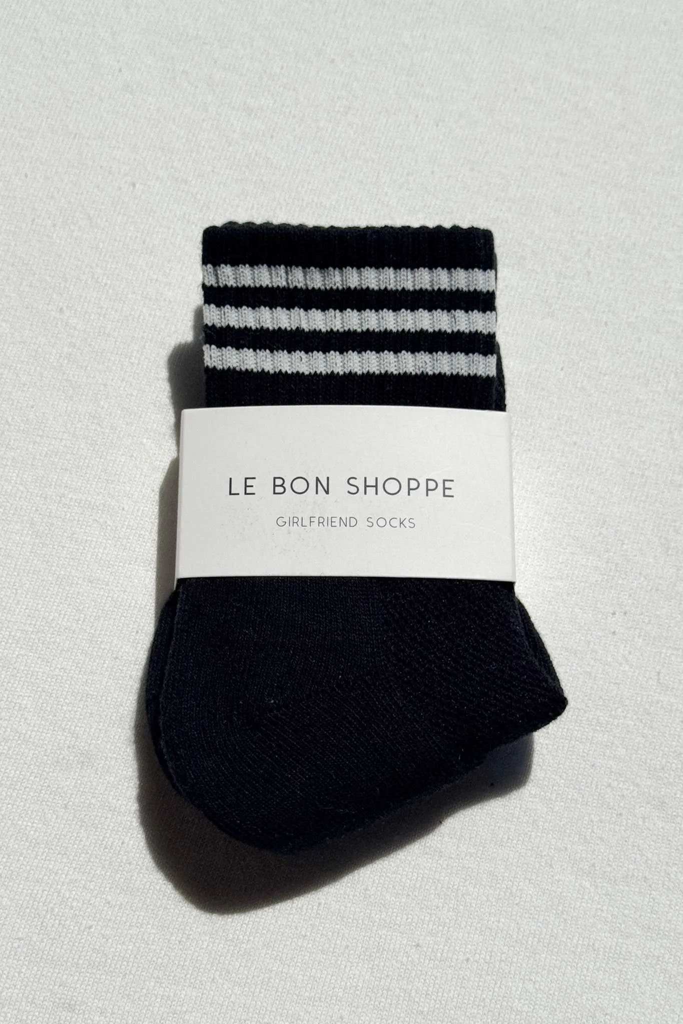 Le Bon Shoppe | Girlfriend Socks - Black sold by Fort product image thumbnail 3