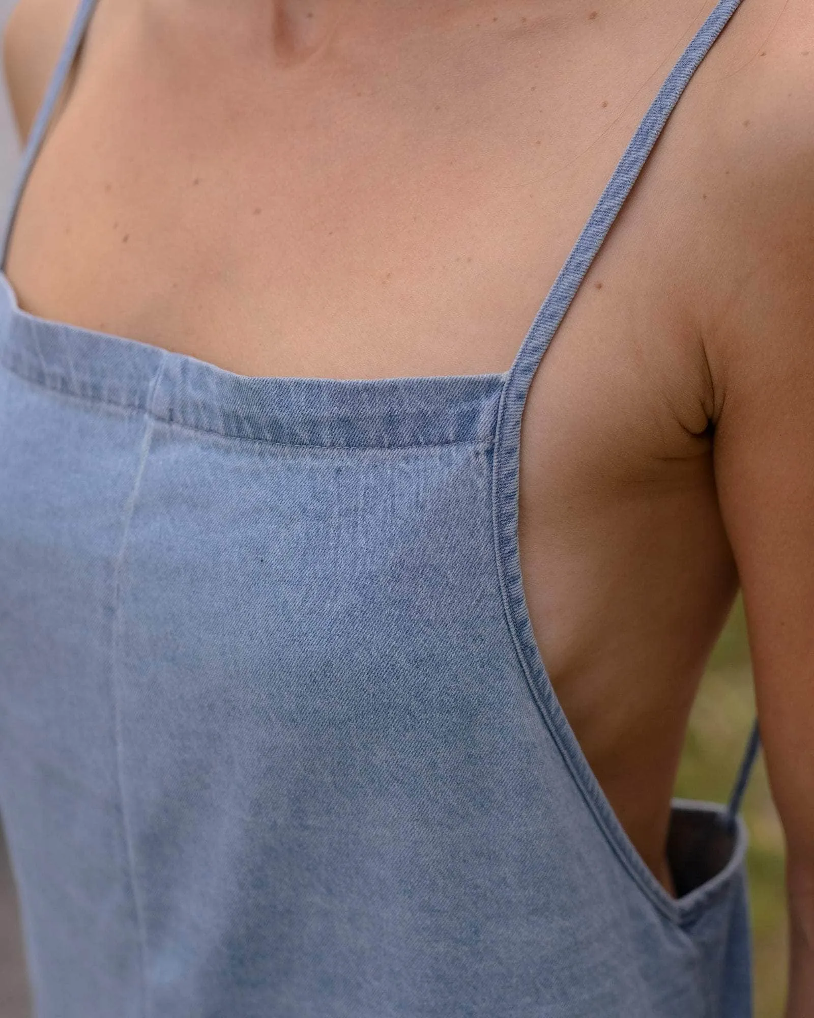 Baserange | Yumi Jumpsuit - Light Denim Wash sold by Fort product image thumbnail 3