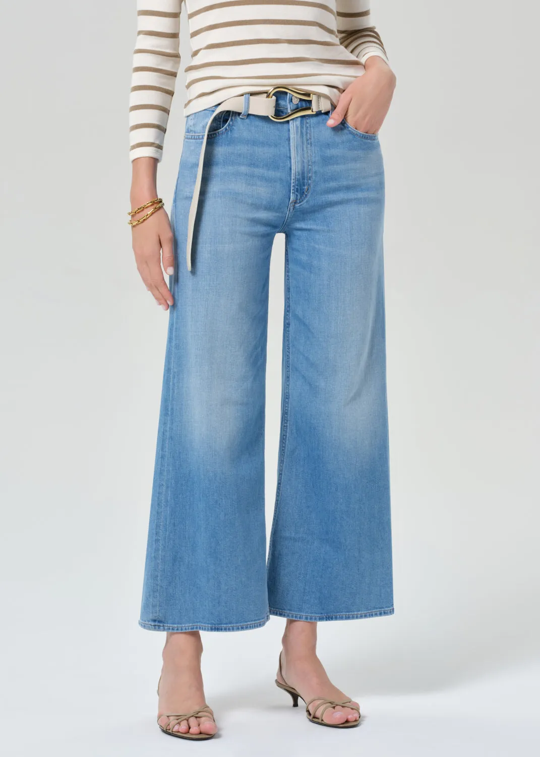 Citizens of Humanity | lyra Wide Leg Crop - Andante sold by Fort product image thumbnail 2