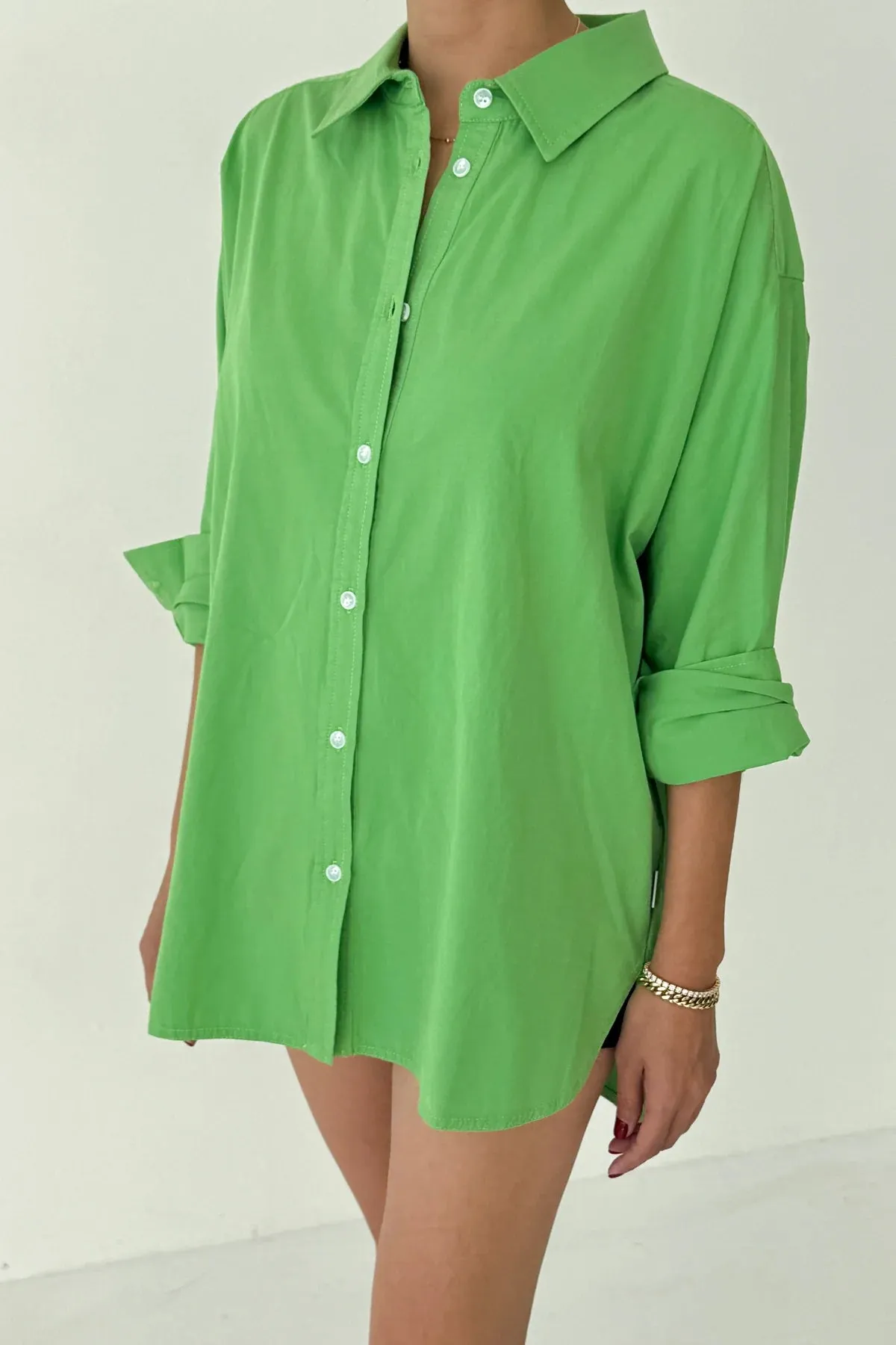 Le Bon Shoppe | Lightweight Owen Shirt -Green sold by Fort product image thumbnail 5
