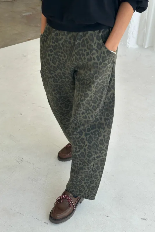 Le Bon Shoppe | Arc Pants - Fern Leopard sold by Fort