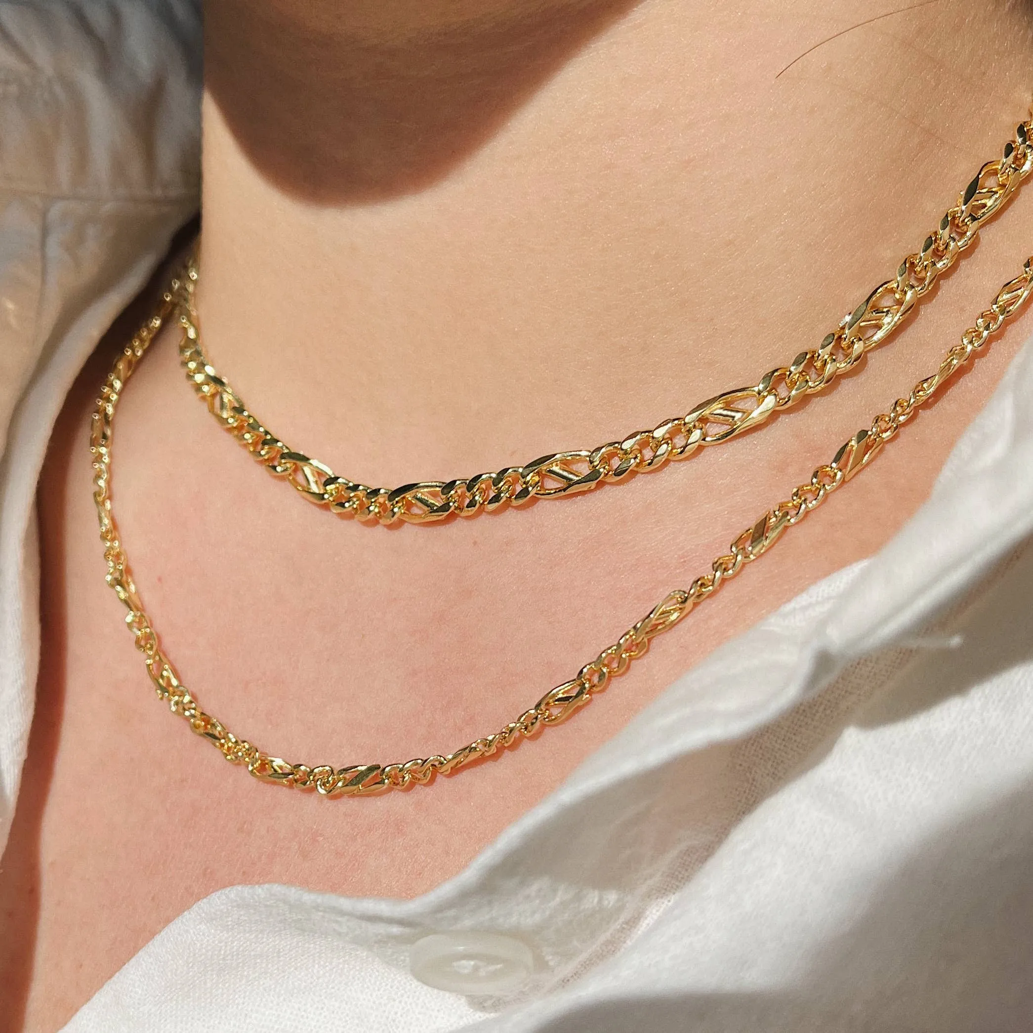 Kara Yoo | Thin Sevilla Necklace - Gold sold by Fort product image thumbnail 5