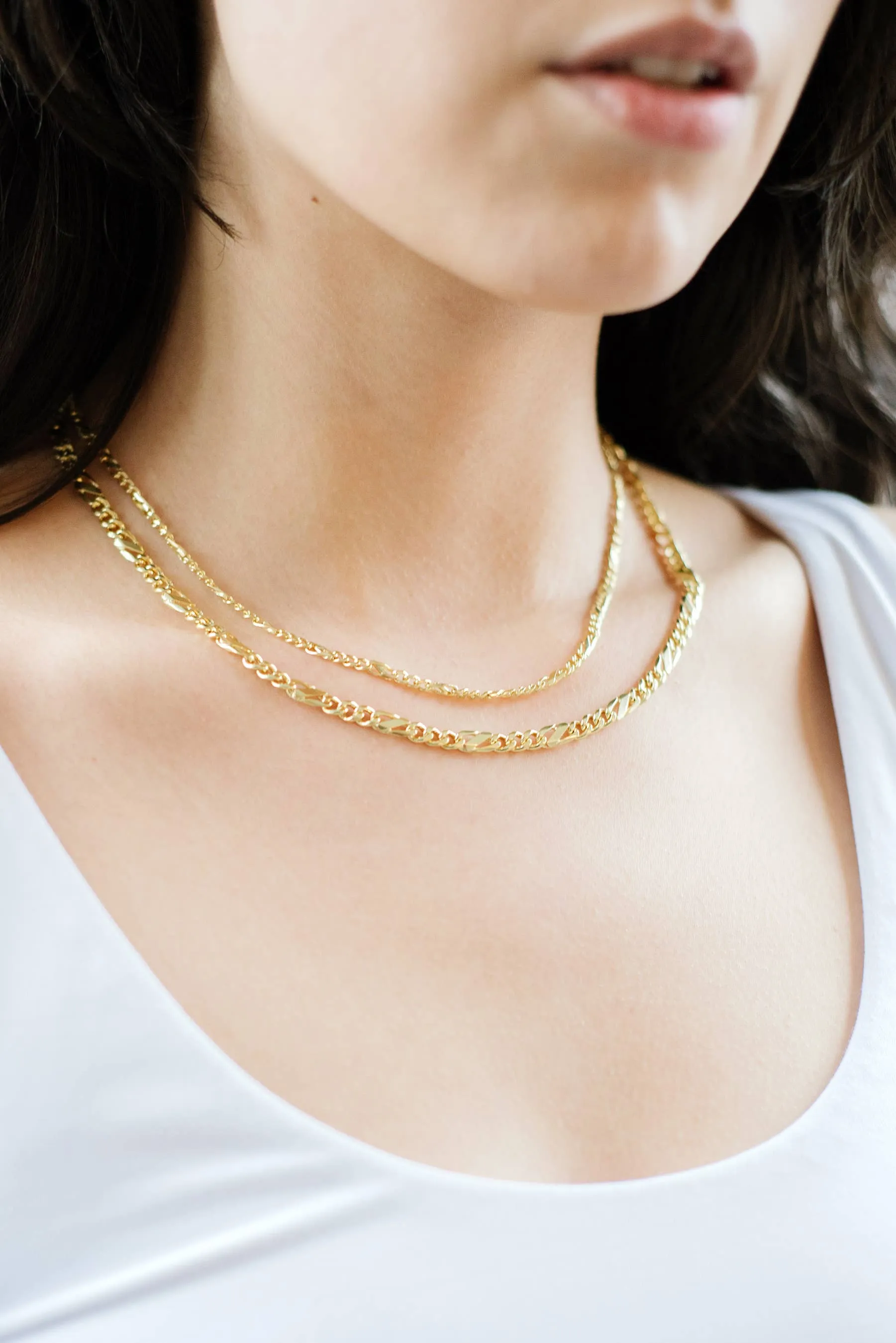 Kara Yoo | Thin Sevilla Necklace - Gold sold by Fort product image thumbnail 2