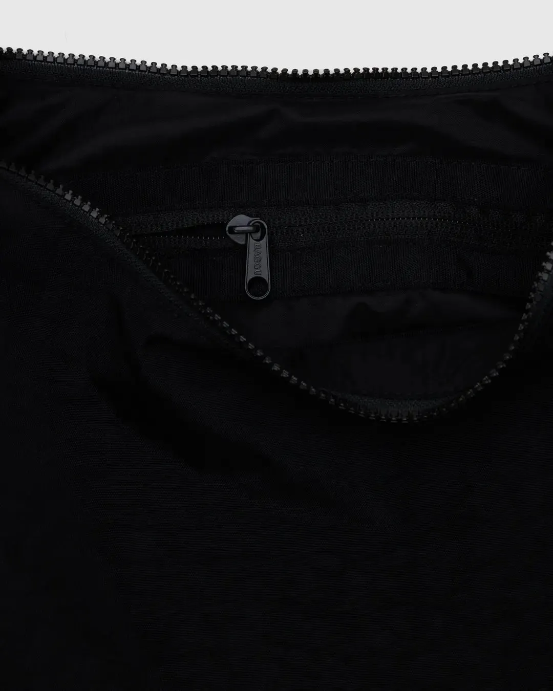 Baggu | Medium Nylon Crescent Bag - Black sold by Fort product image thumbnail 2