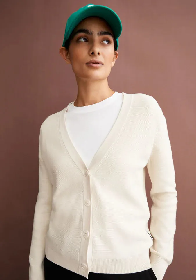 ARMEDANGELS | Menaal Links Links Cardigan - Oatmilk sold by Fort product image thumbnail 3