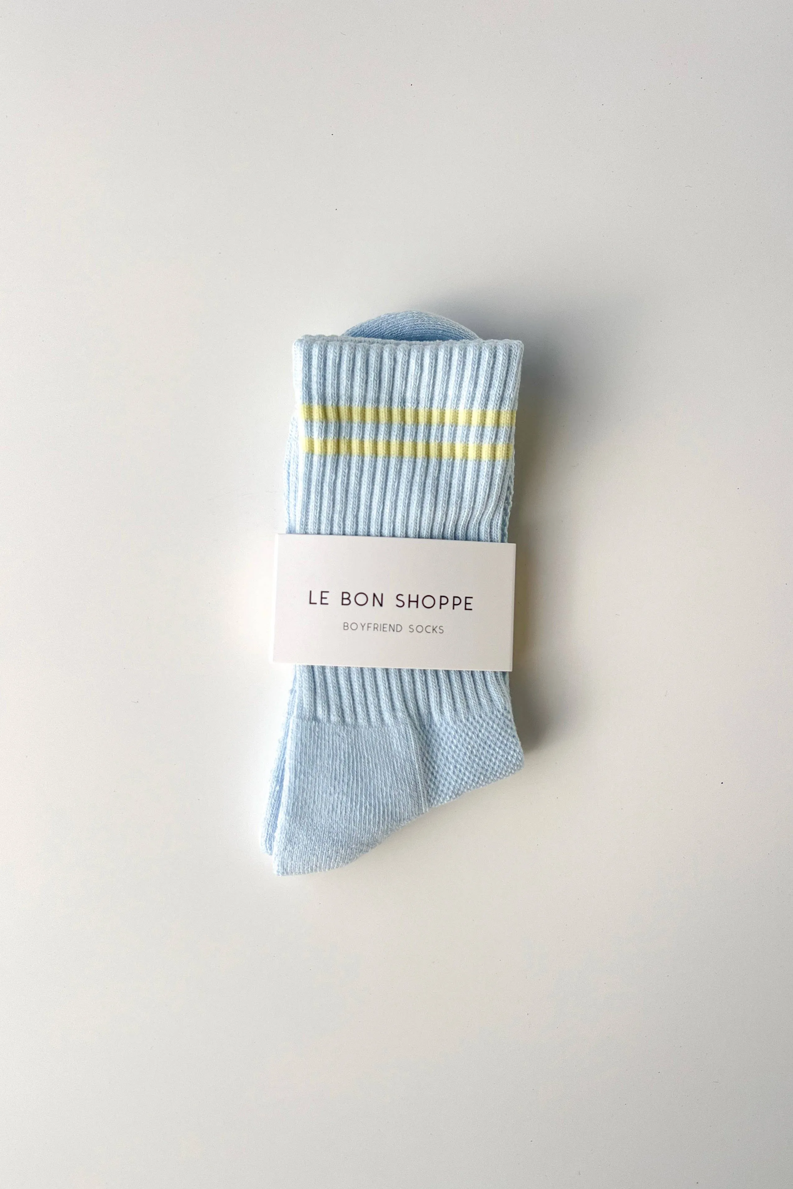 Le Bon Shoppe | Boyfriend Socks - Pastel Sky sold by Fort