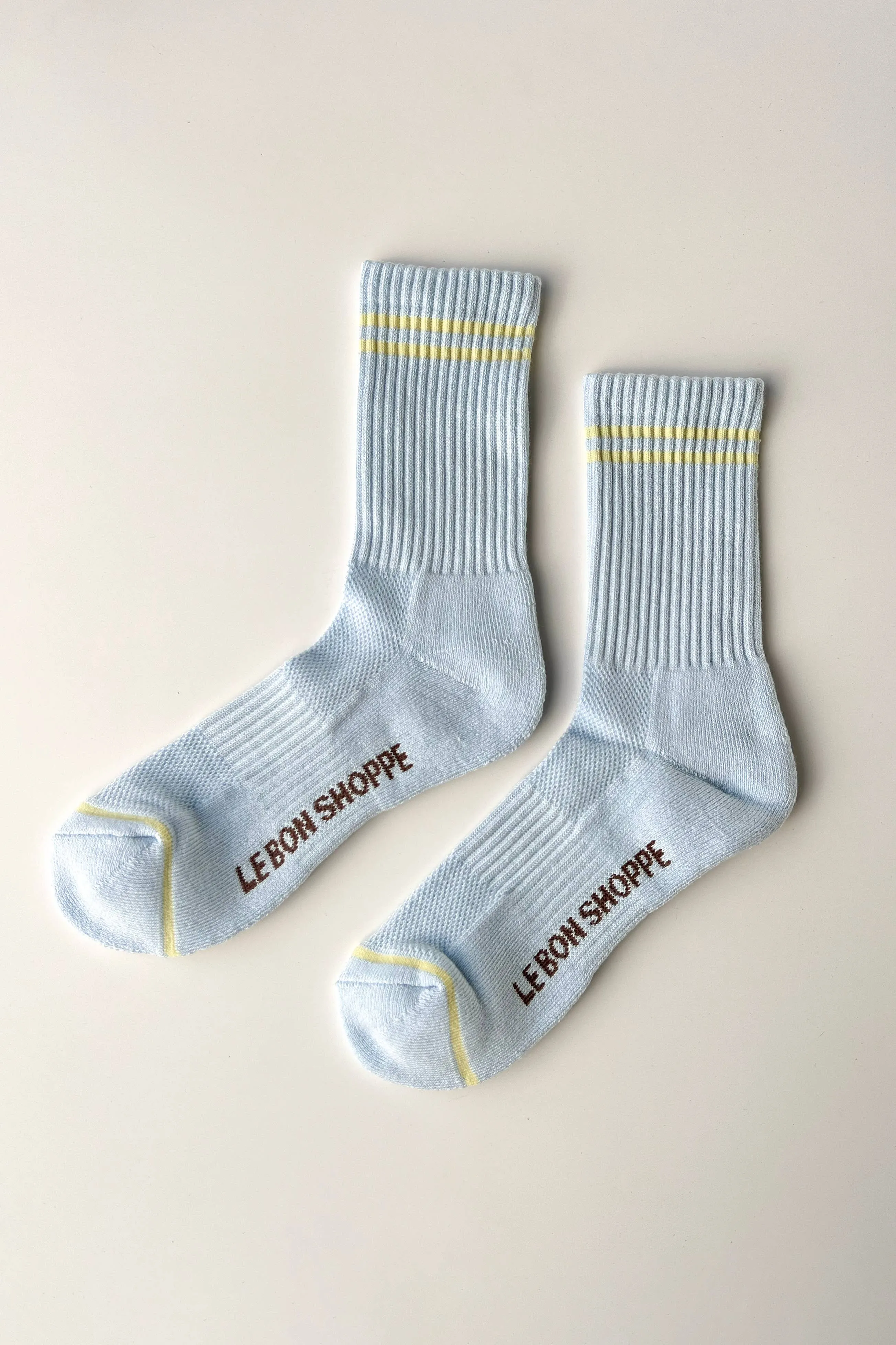 Le Bon Shoppe | Boyfriend Socks - Pastel Sky sold by Fort product image thumbnail 4