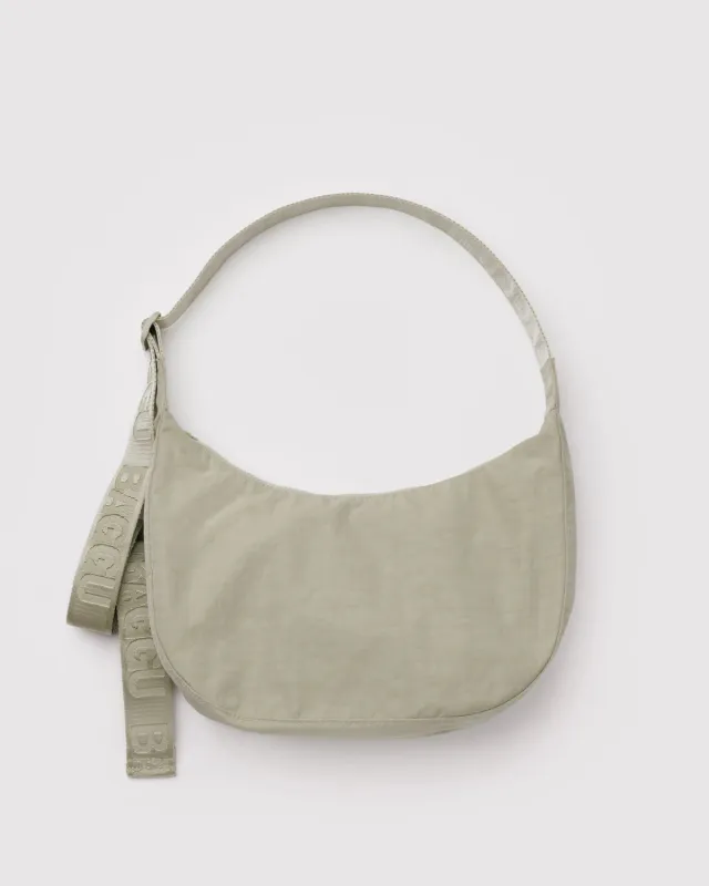Baggu | Medium Nylon Crescent Bag - Celadon sold by Fort