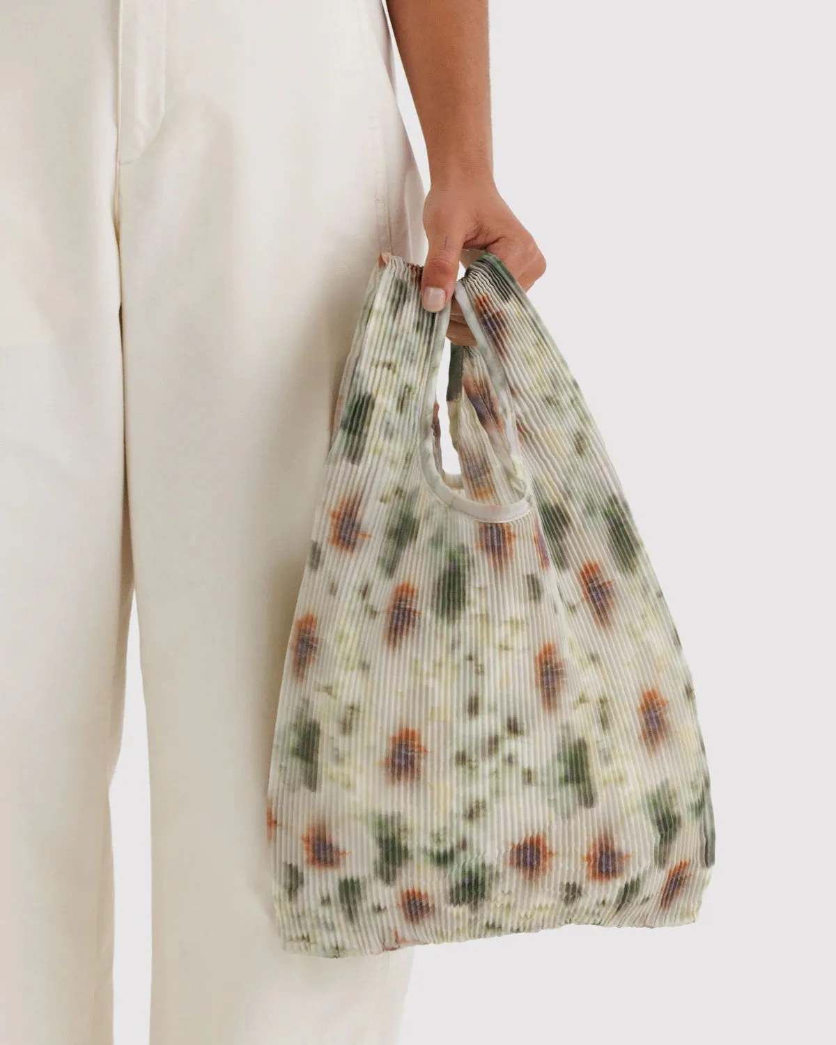 Baggu | Pleated Baggu - Abstract Floral sold by Fort product image thumbnail 2