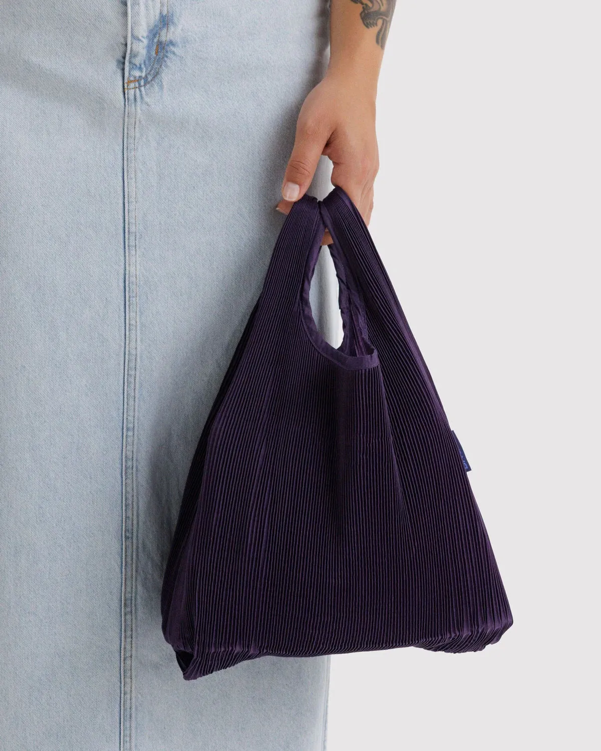 Baggu | Pleated Baggu - Fig sold by Fort product image thumbnail 2