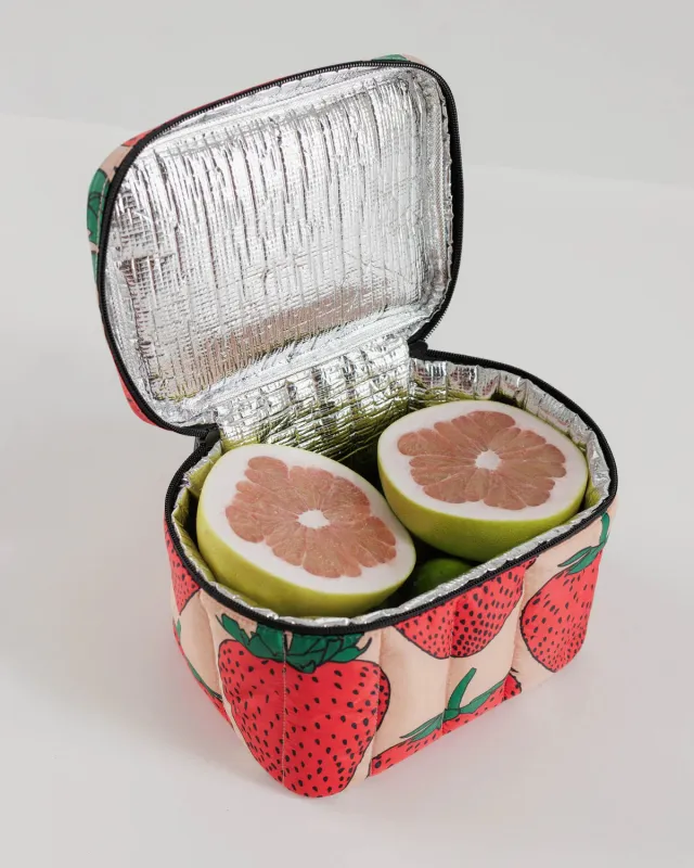 Baggu | Puffy Lunch Bag - Strawberry sold by Fort