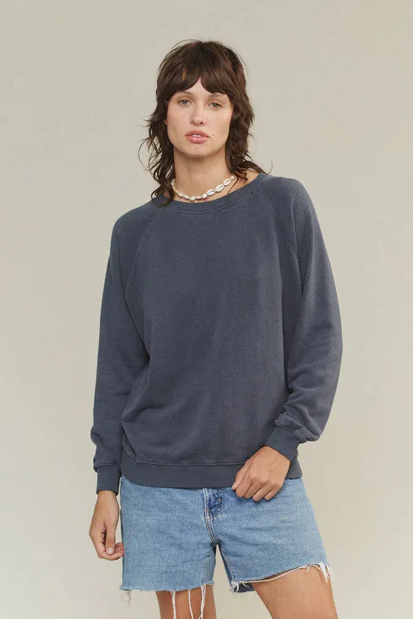 Jungmaven | Bonfire Raglan Sweatshirt - Washed White - Unisex sold by Fort product image thumbnail 4