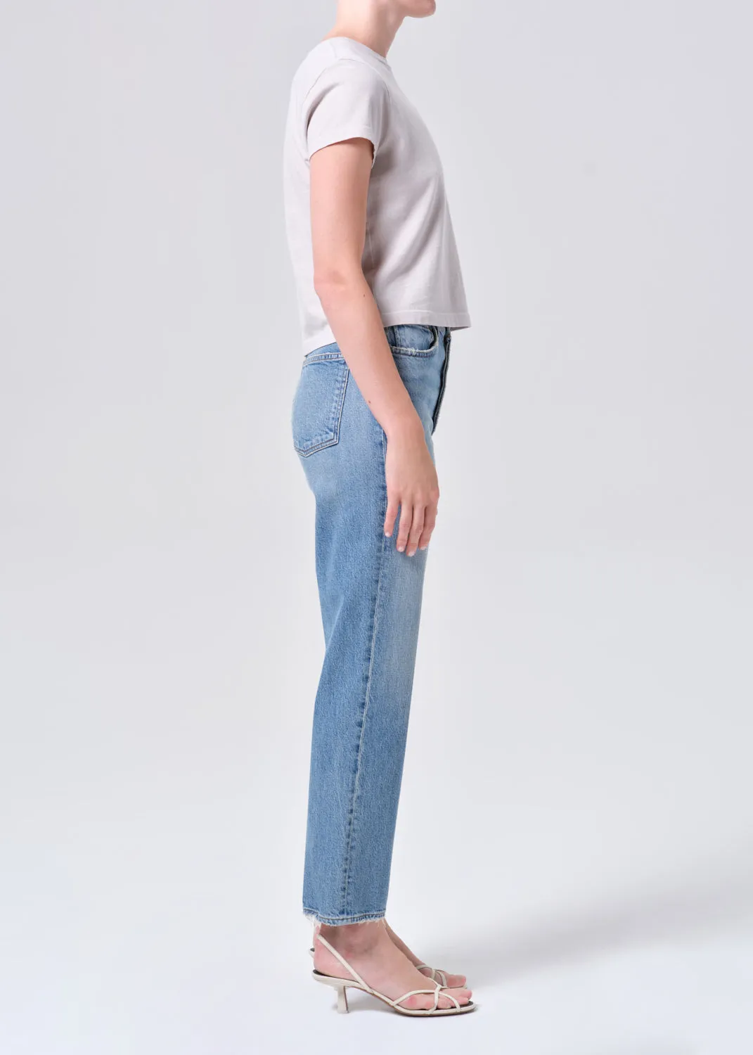 AGOLDE | 90's Pinch Waist Crop - Renew sold by Fort product image thumbnail 5