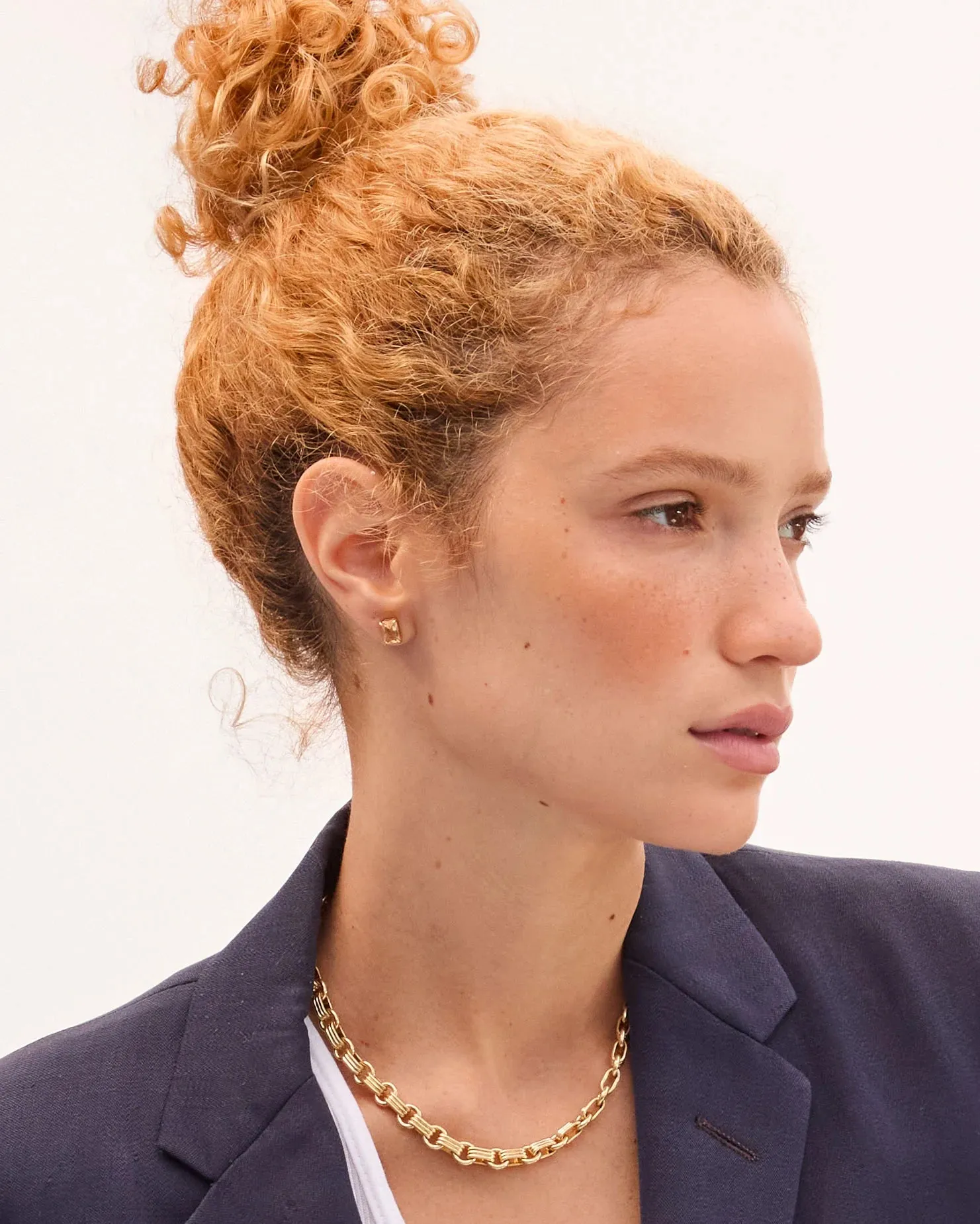 Clare V. | Bijoux Stud Earrings - Citrine sold by Fort product image thumbnail 2