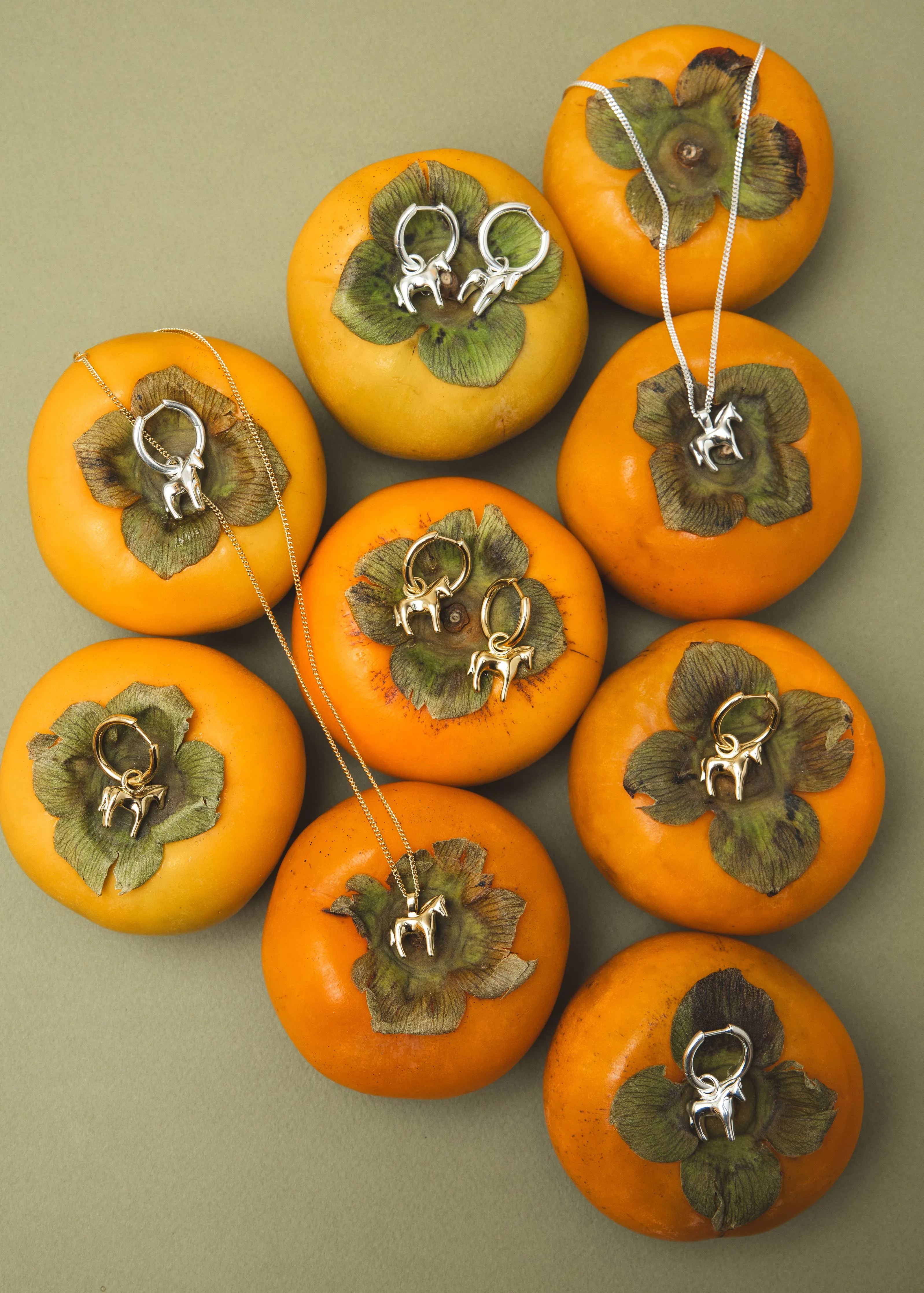 Kara Yoo | Lunar Horse Hoops - Silver sold by Fort product image thumbnail 5