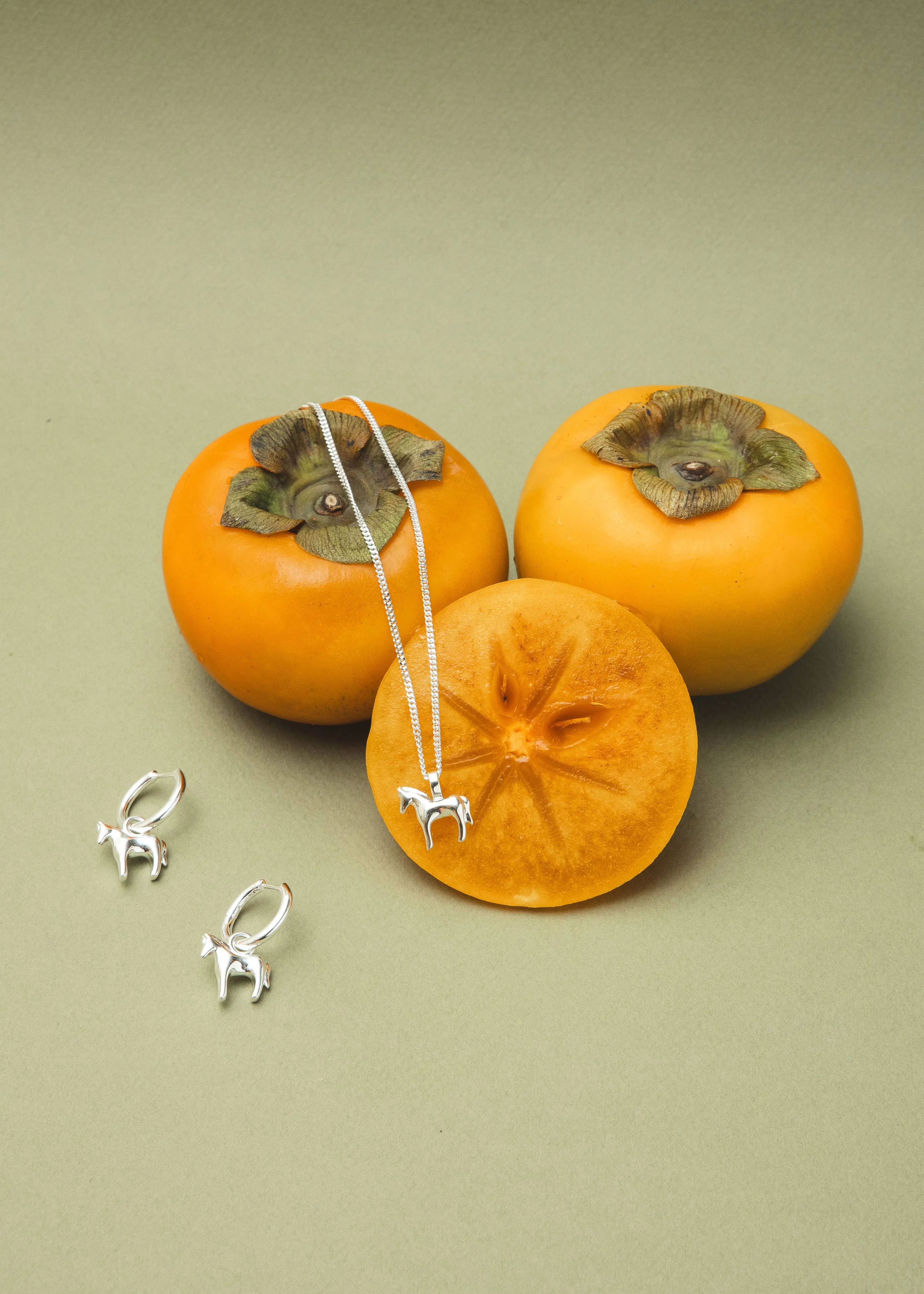 Kara Yoo | Lunar Horse Hoops - Silver sold by Fort product image thumbnail 3