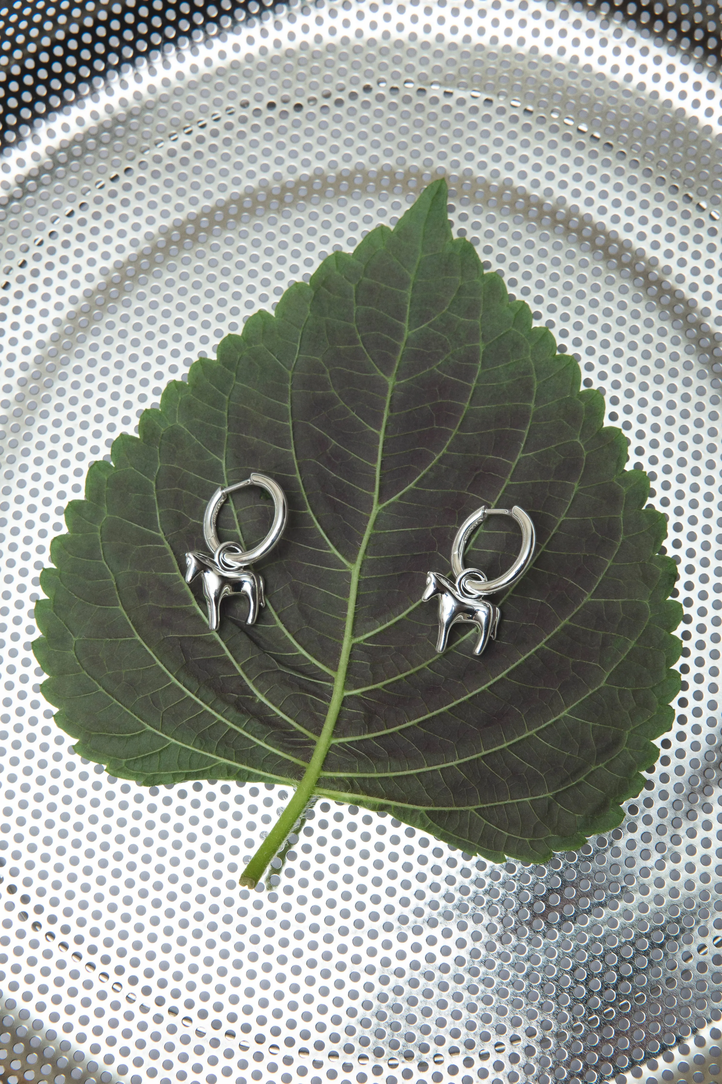 Kara Yoo | Lunar Horse Hoops - Silver sold by Fort product image thumbnail 4