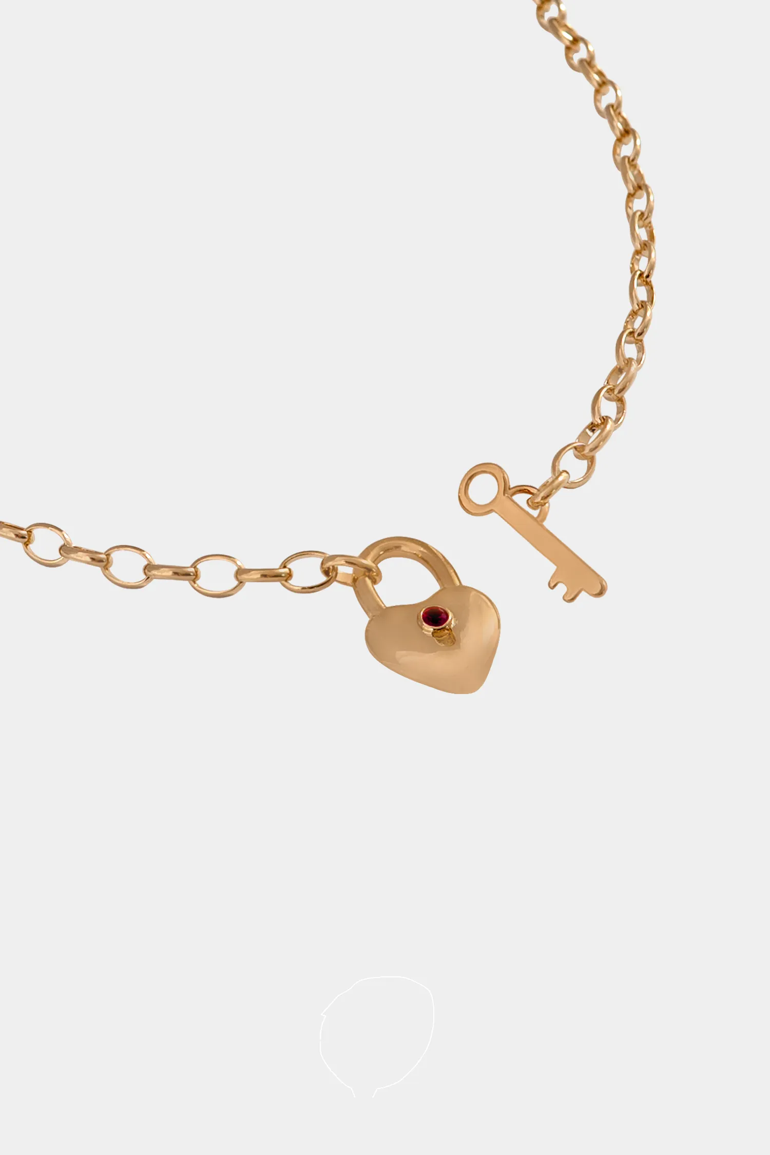 Kara Yoo | Loula Necklace - Gold sold by Fort product image thumbnail 3