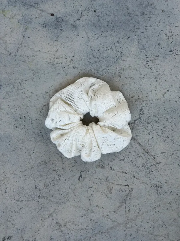 A Bronze Age | Oversized Cotton Scrunchie - Tabitha Lace sold by Fort